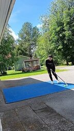 Pihapelikenttä laukaisualusta L